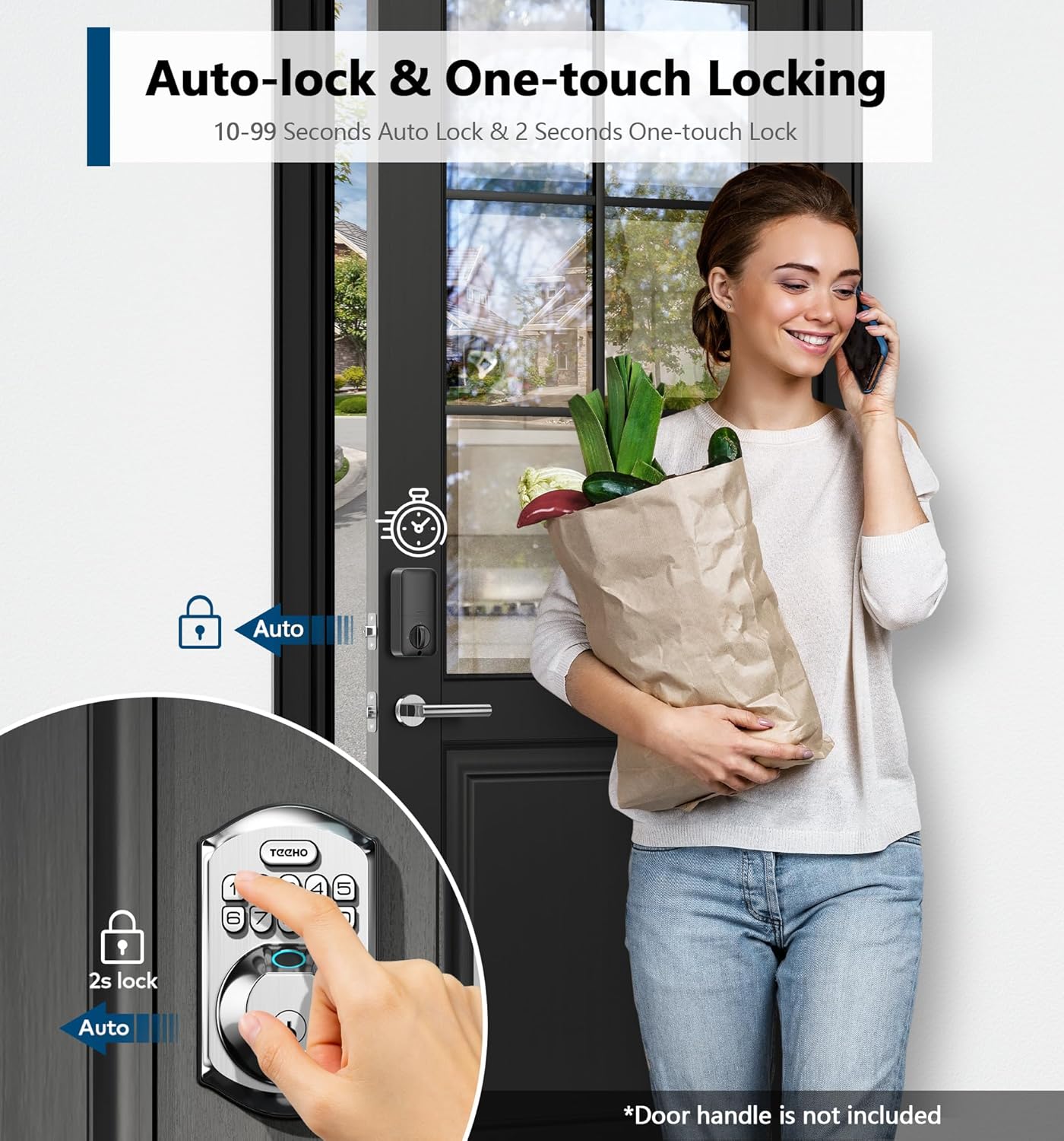 TEEHO Fingerprint Door Lock