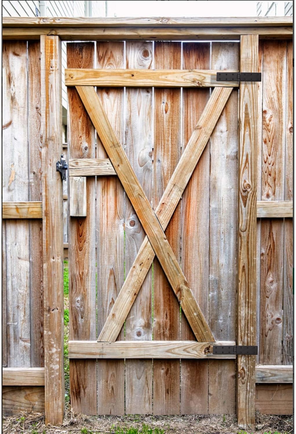 Heavy Duty Gate Hinges 2-Pack
