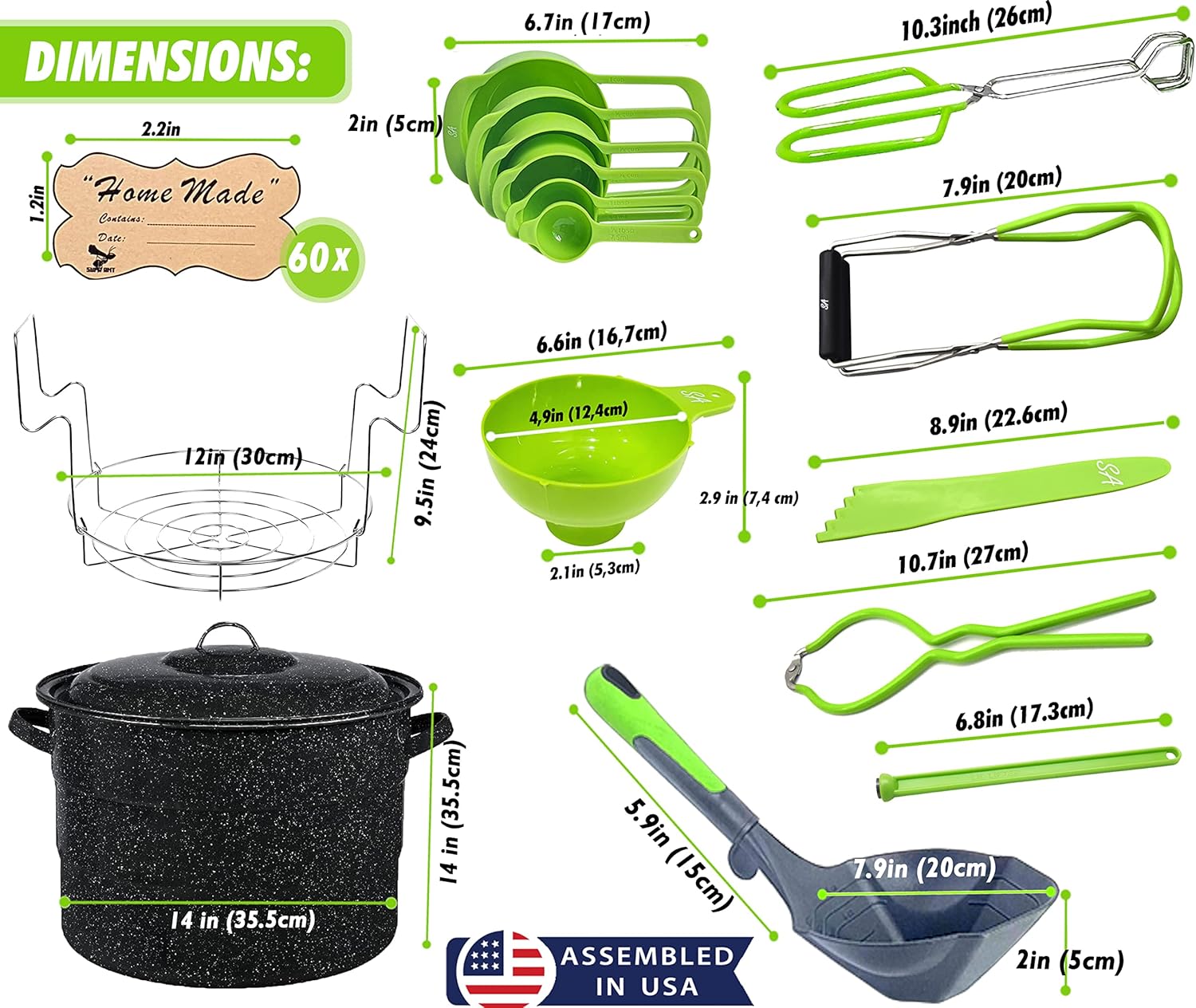 Supa Ant - Perfect Canning Pot for Home Use