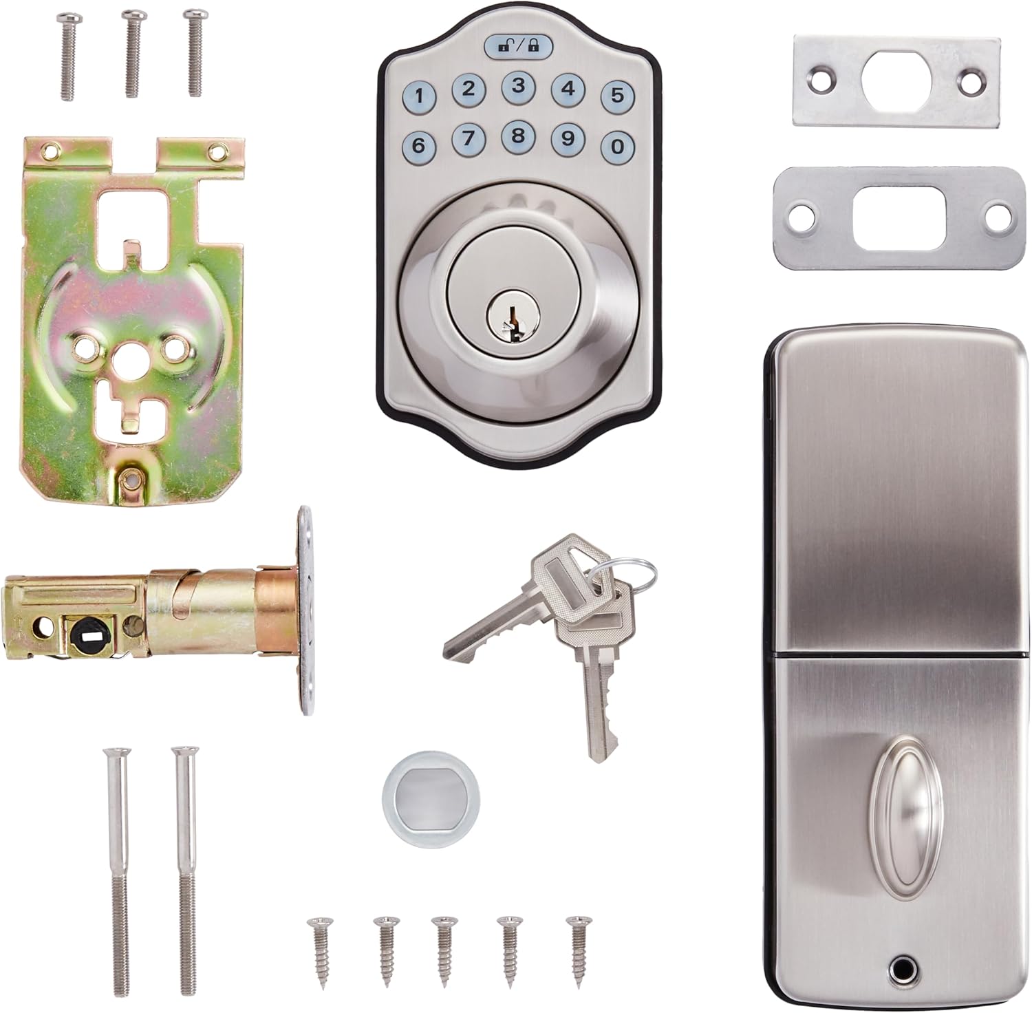 Secure Entry with Amazon Basics Keyless Door Lock