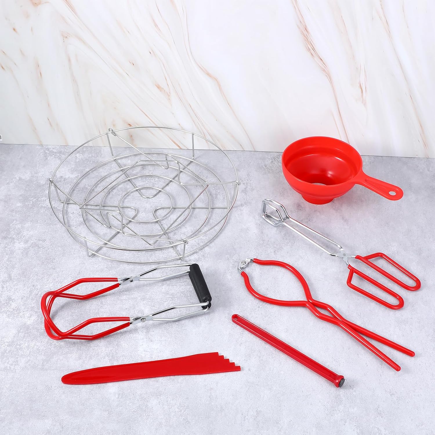 Complete Stainless Steel Canning Kit - Multifunctional Canning Tools for Home Cooks
