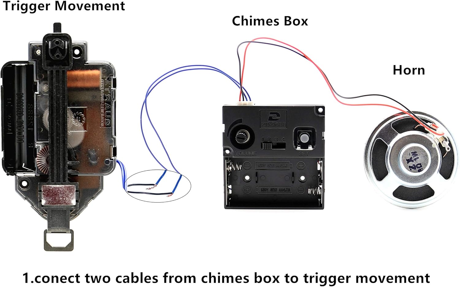 Durable Elegant Chime Pendulum Movement