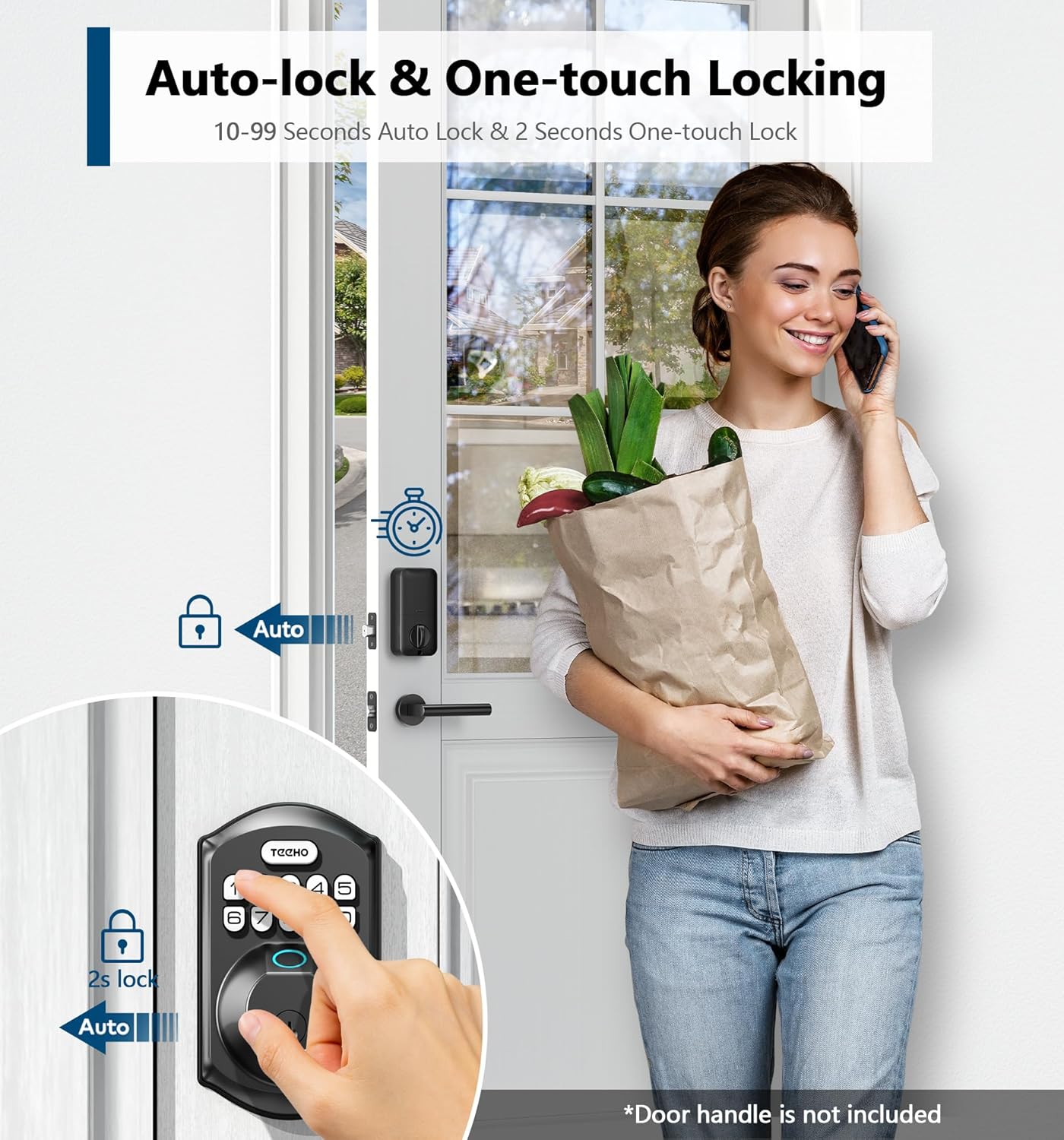 FingerPrint Door Lock For Secure Convenient Entry