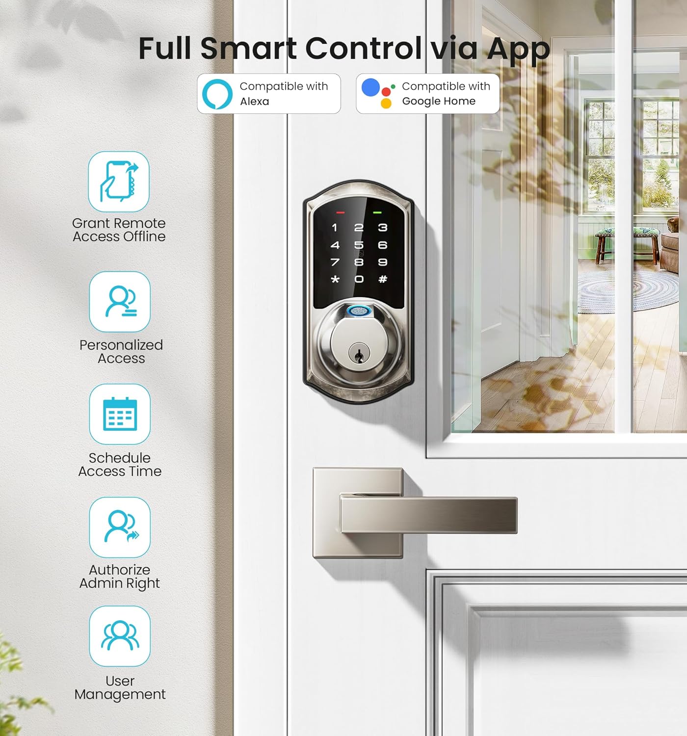 Veise Fingerprint Smart Lock