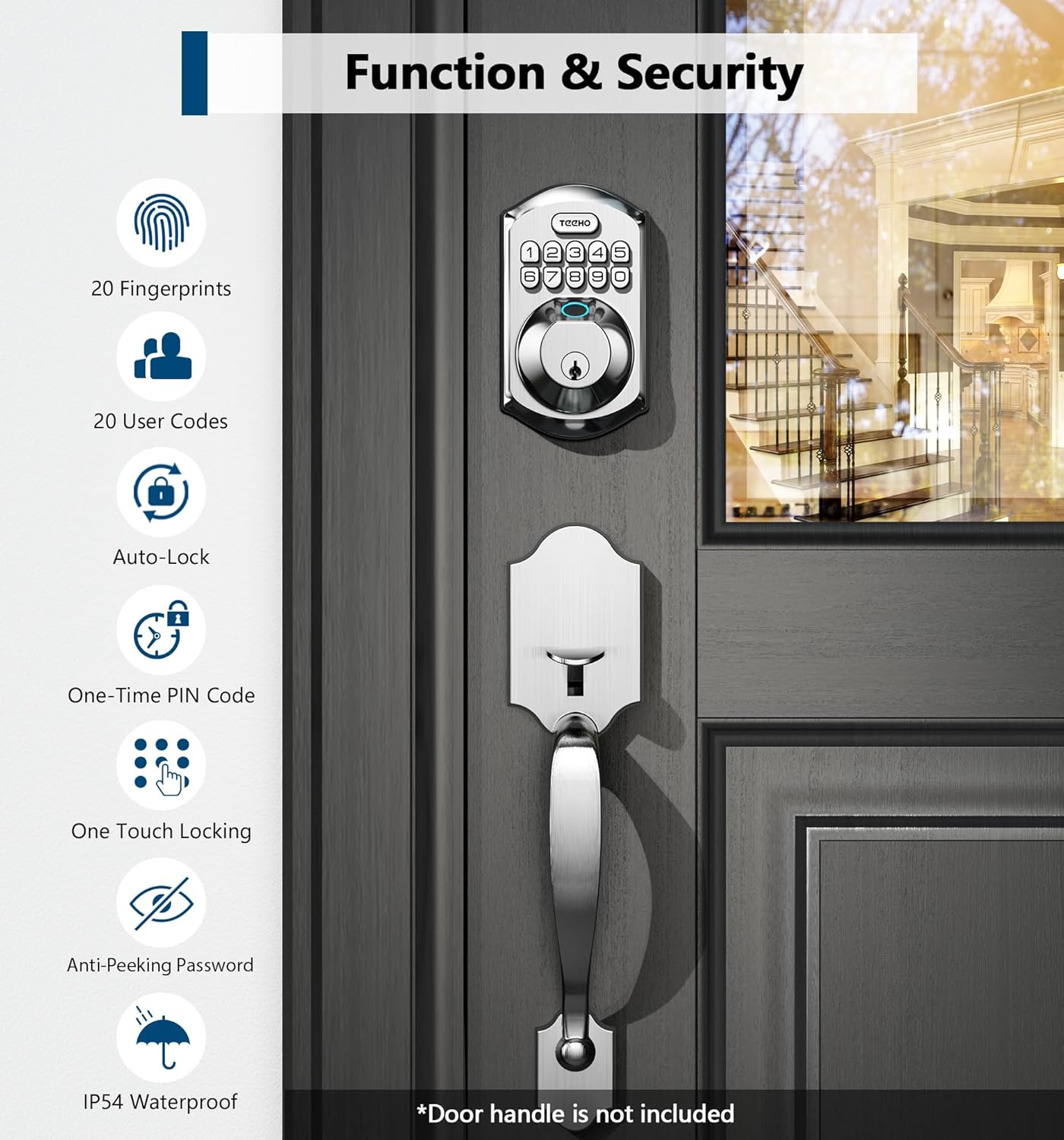 TEEHO Fingerprint Door Lock