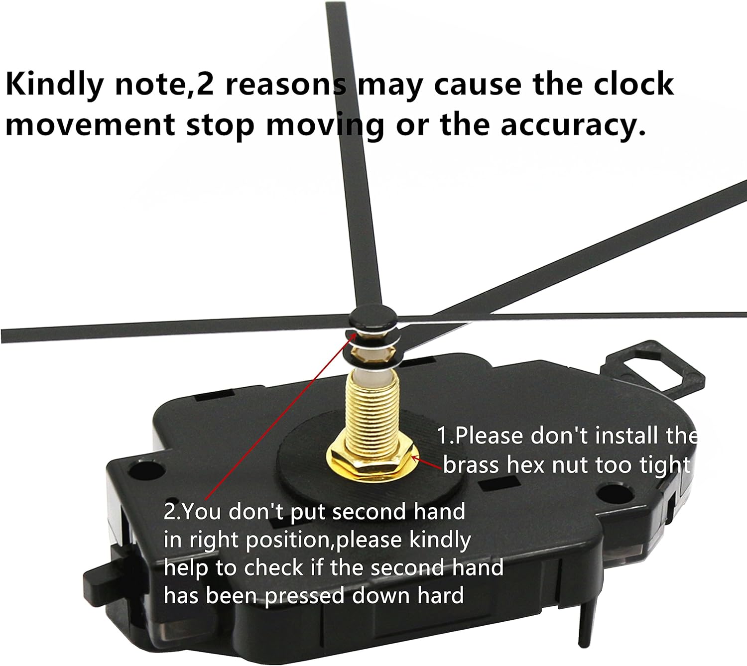 Pendulum Type Step Clock Movement