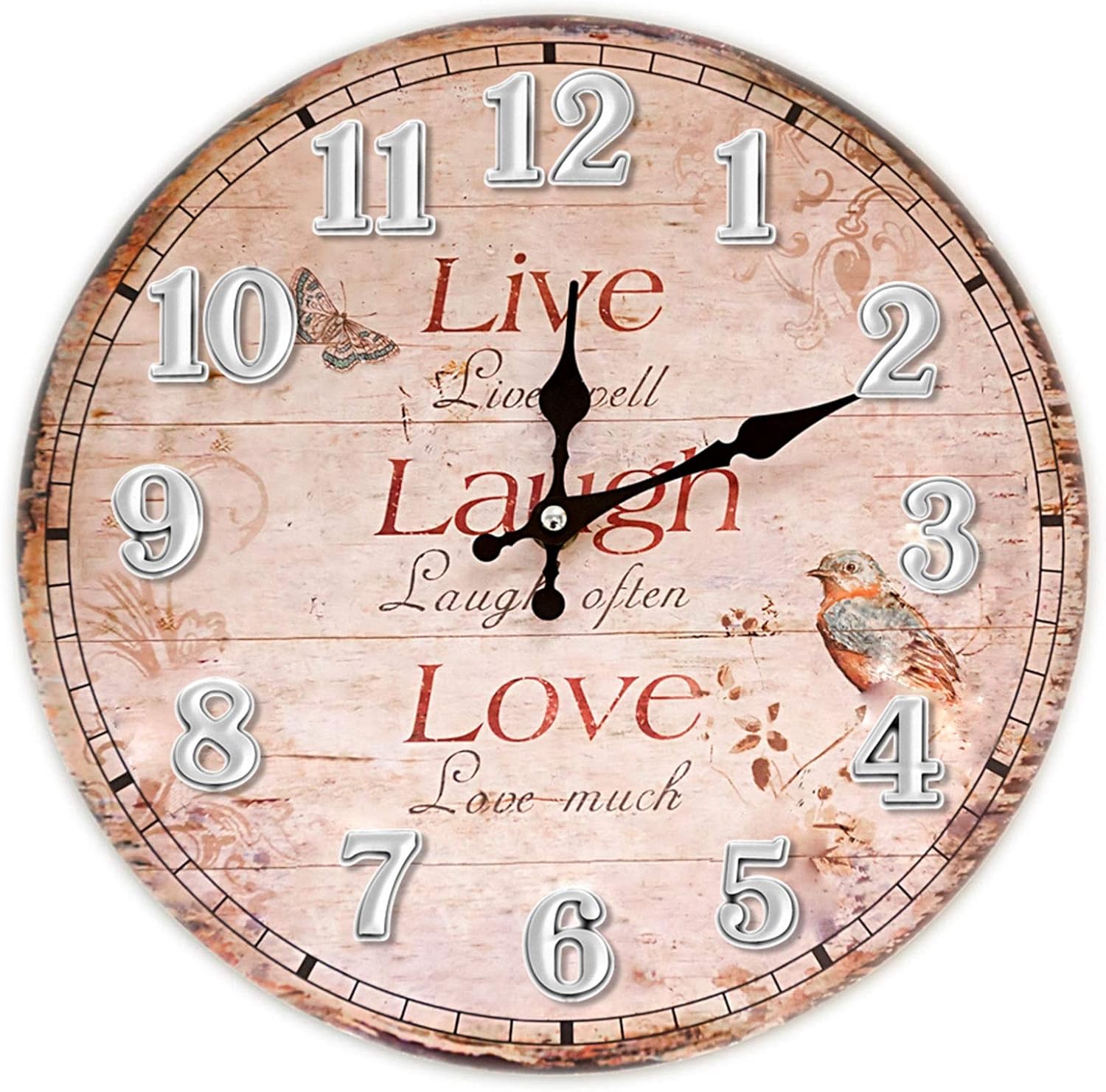 DIY Digital Clock Numbers 15 Pcs in Black Silver Gold Replacement Parts