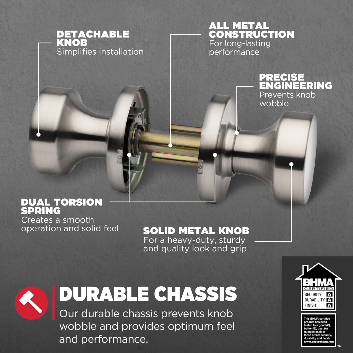 Kwikset Pismo Door Knob