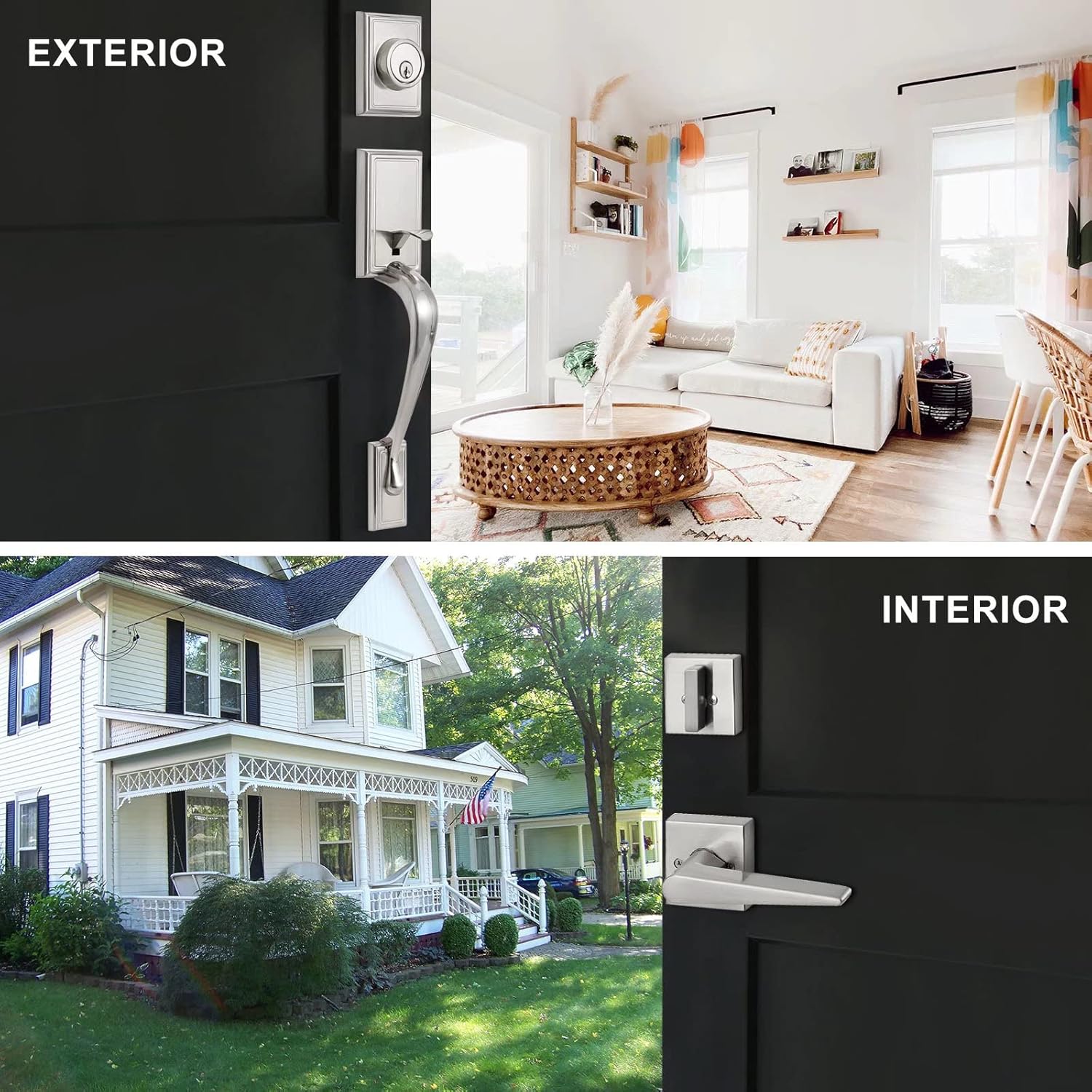 Easy Install Front Door Lock Set