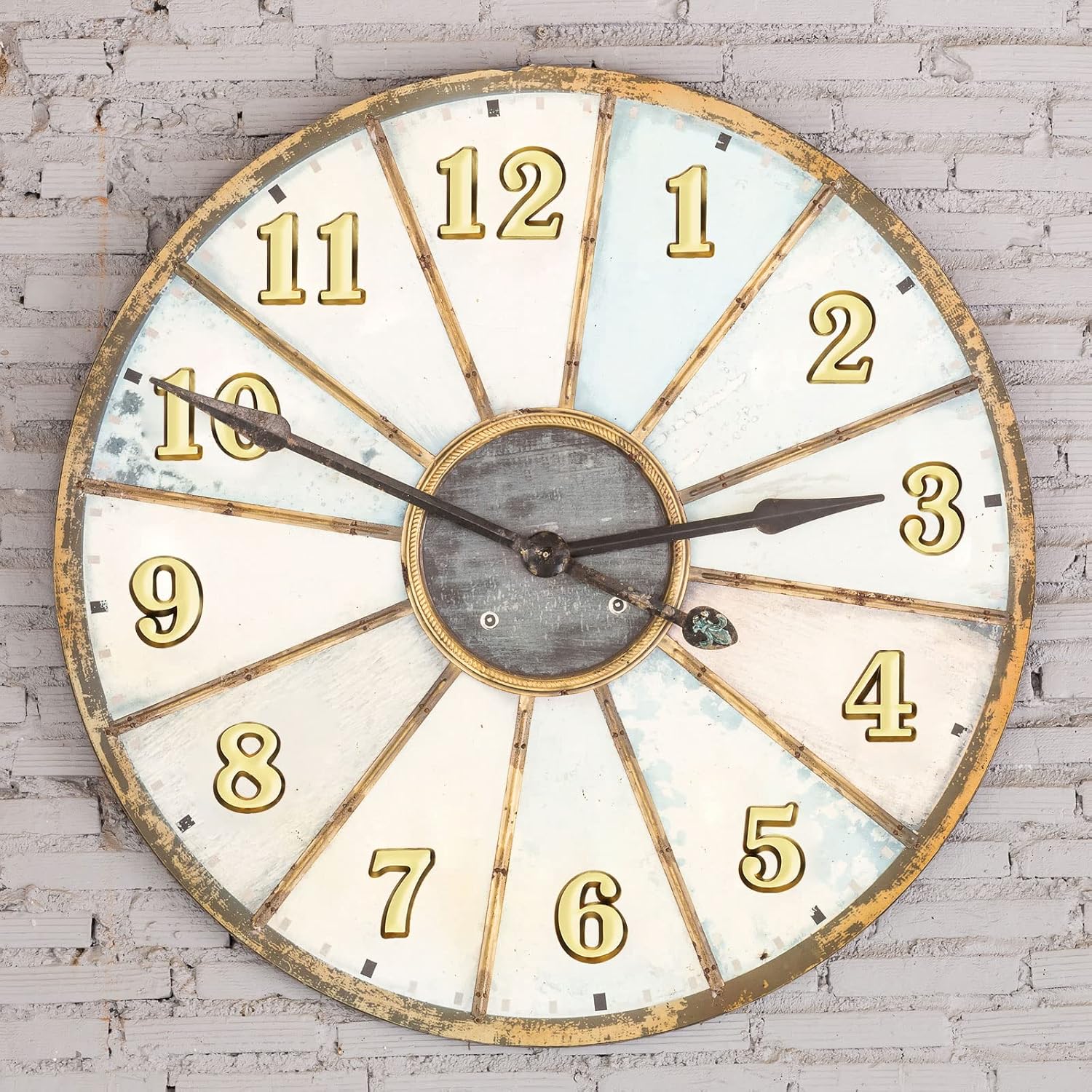 DIY Digital Clock Numbers 15 Pcs in Black Silver Gold Replacement Parts