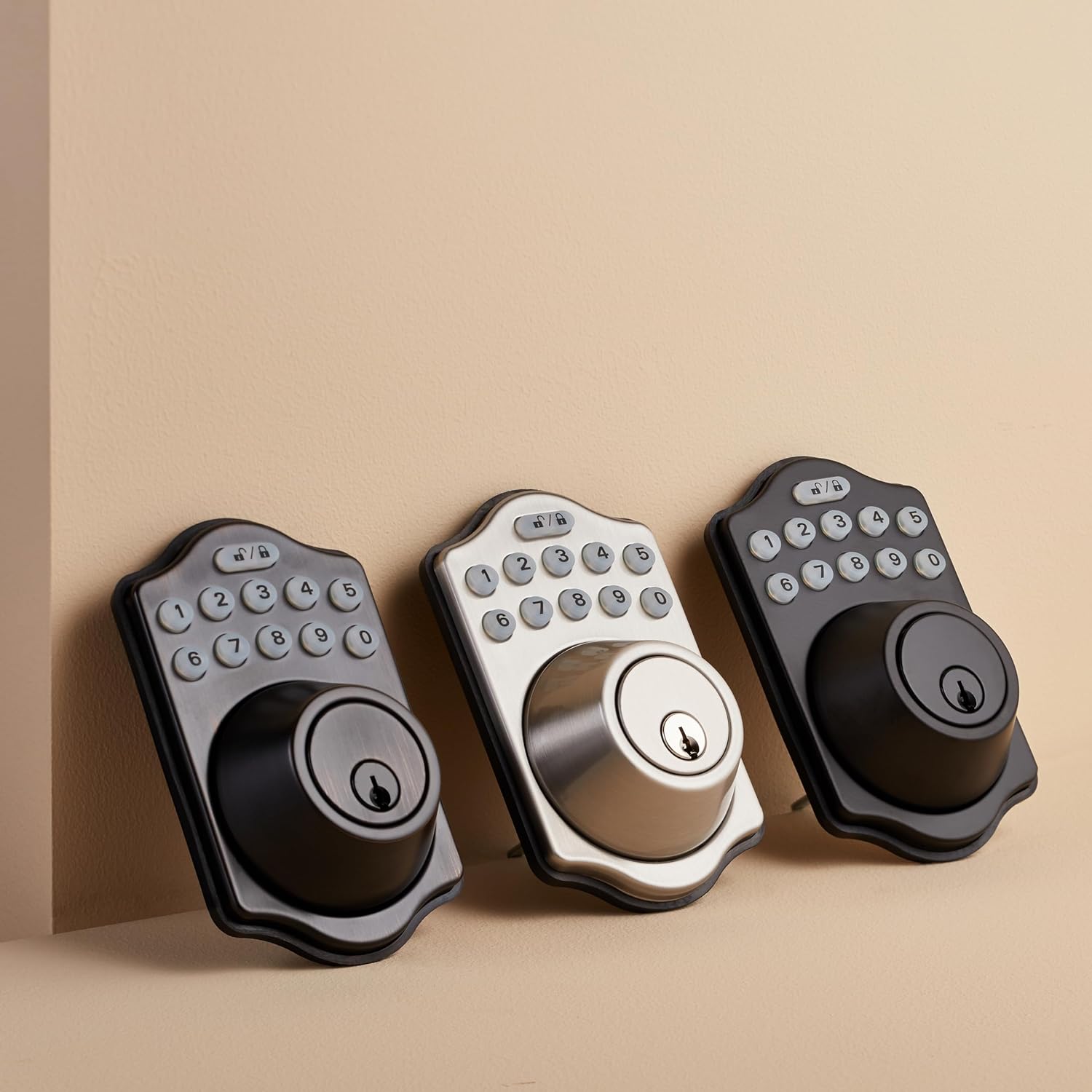 Secure Entry with Amazon Basics Keyless Door Lock