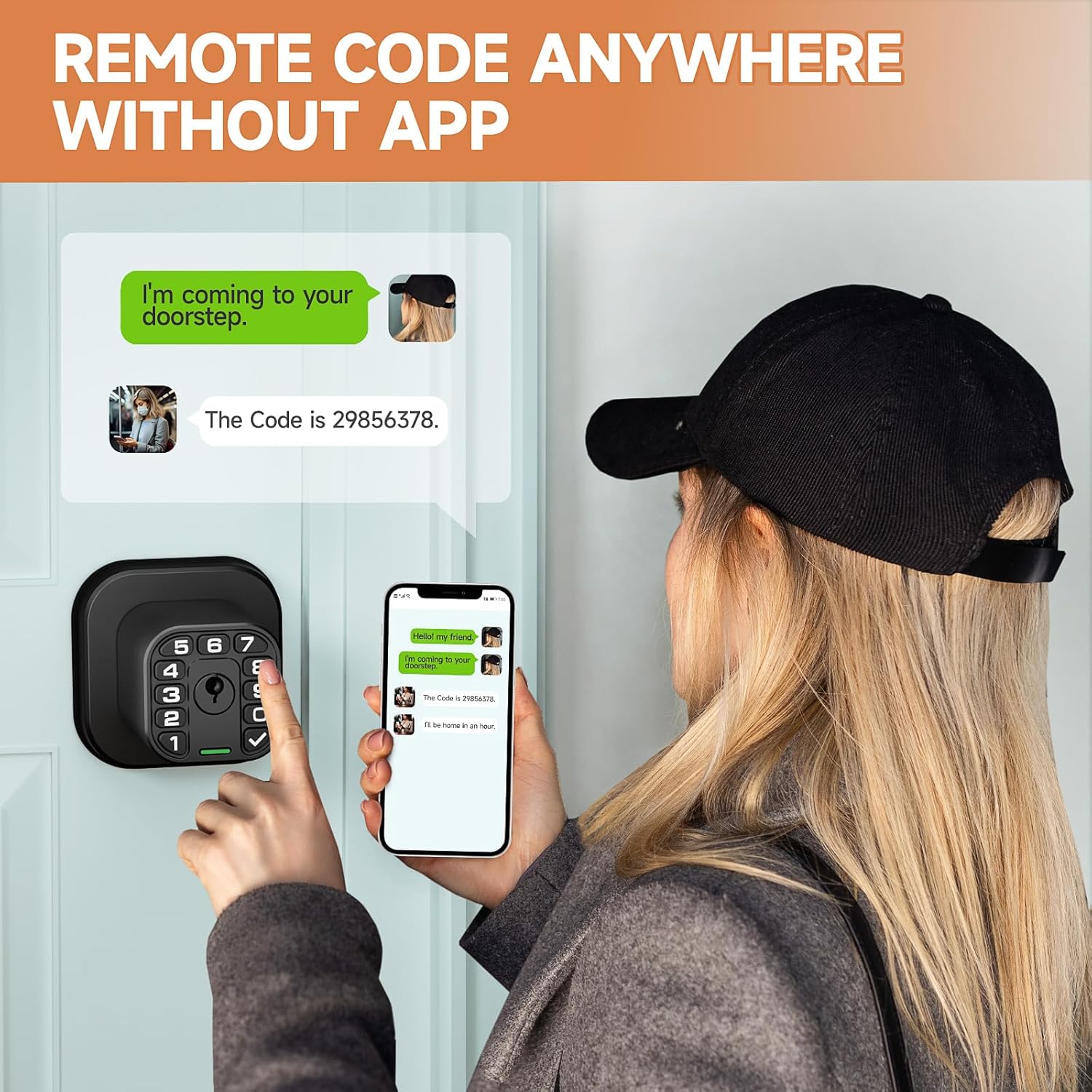 Richelock Door Knob with Keypad