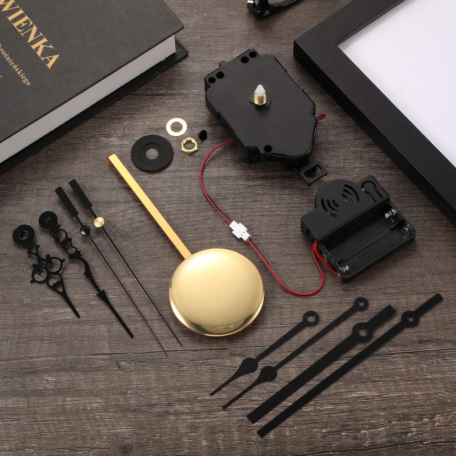 Hicarer Quartz Pendulum Clock Kit