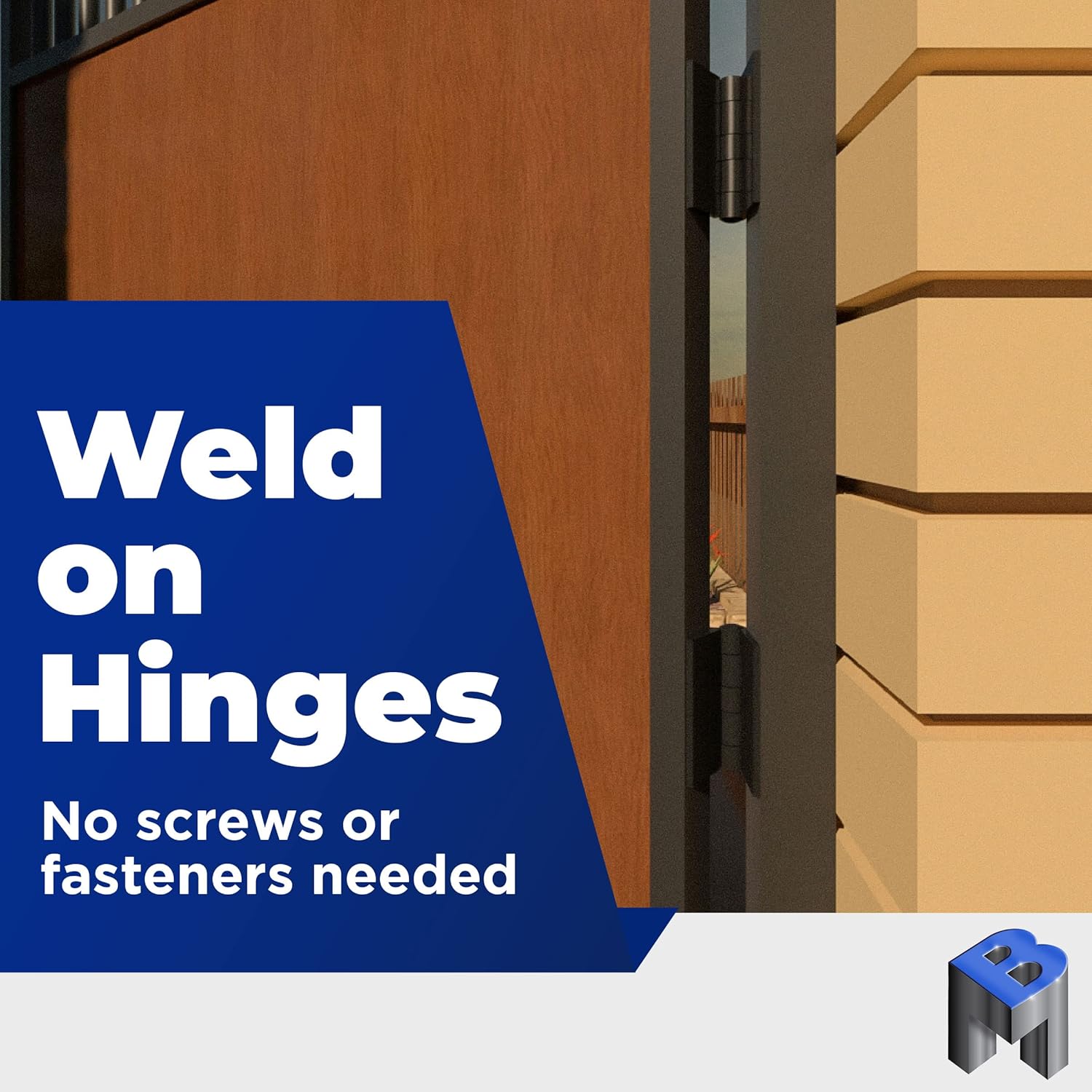Bobco Metals 3 Heavy Duty Weldable Hinges