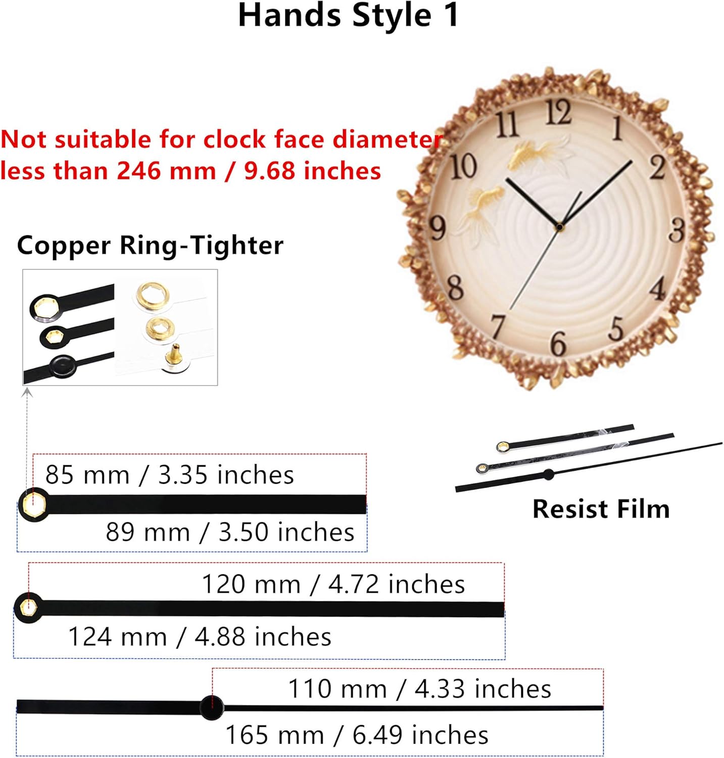 Pendulum Type Step Clock Movement