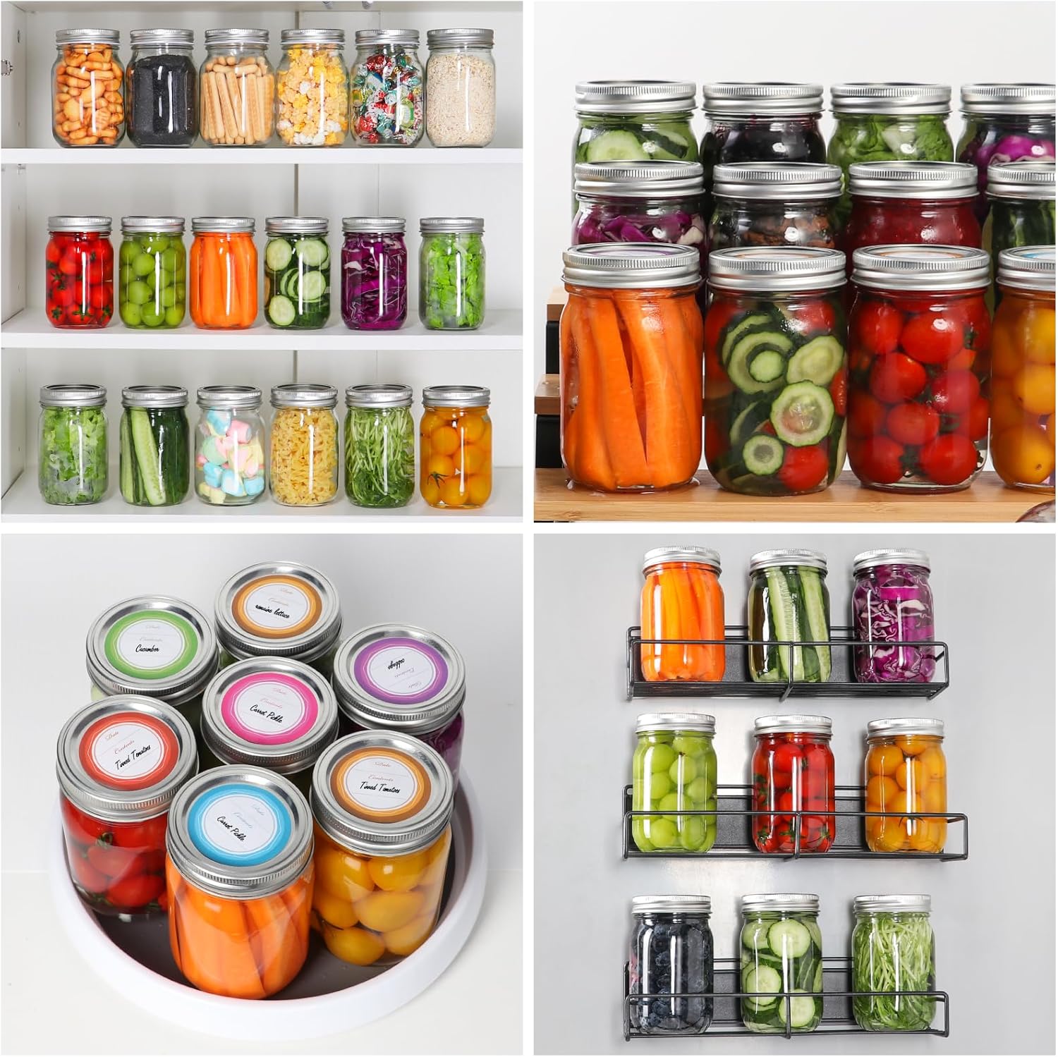 Mcupper Mason Jars