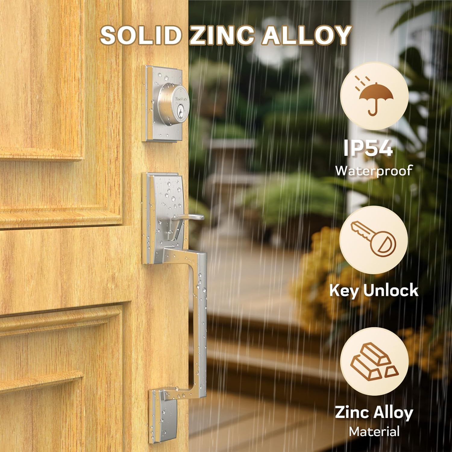 Scout KingForce Front Door Lock Set