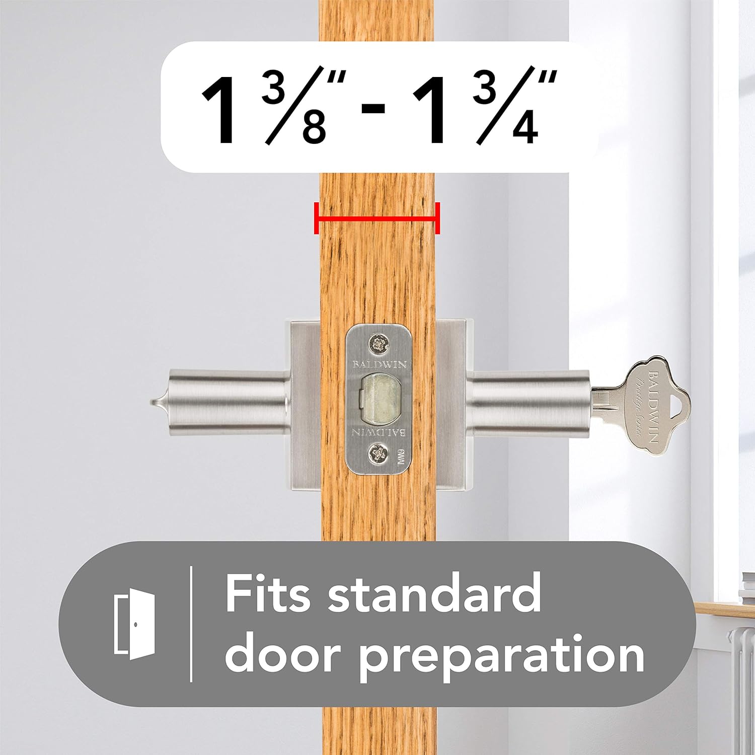 Reversible Entry Door Handle