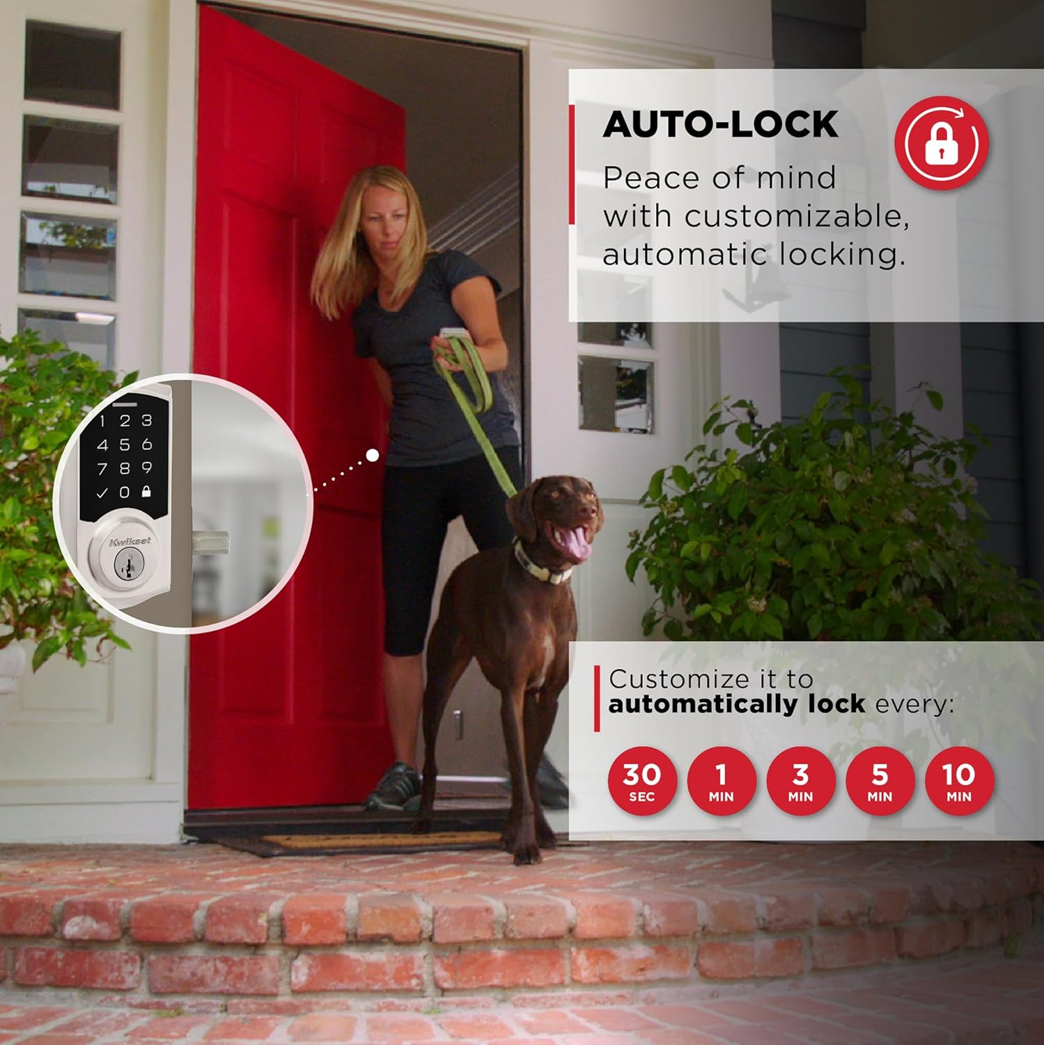 Kwikset SmartCode 270 Keyless Entry Touchpad Door Lock