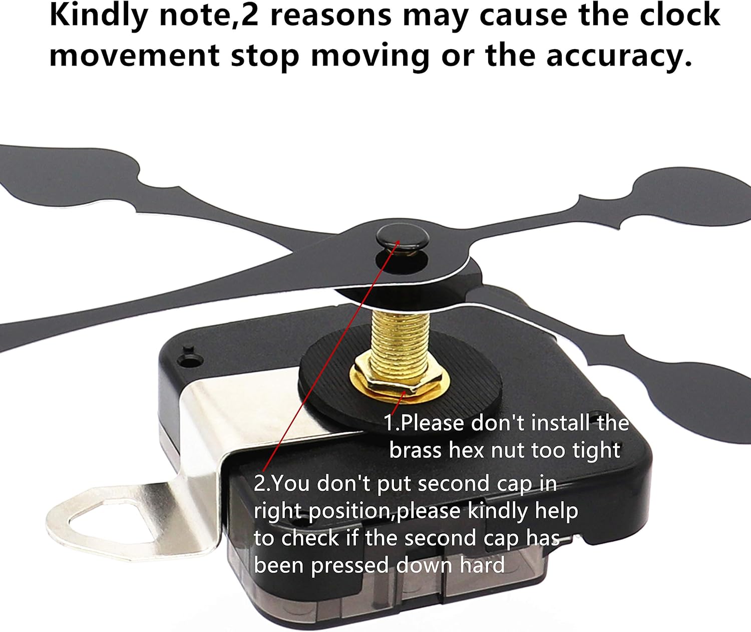 Perfect 23mm Shaft Clock Movement for Repairing Crafting by TIKROUND