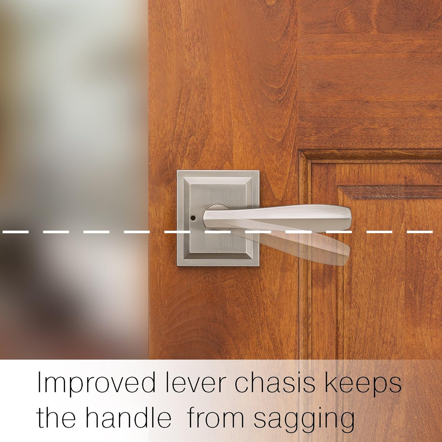 Baldwin Secure ElegantlyInstalled Interior Door Handle