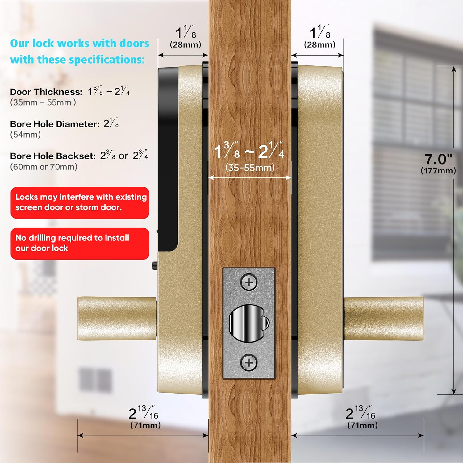 Sifely Keyless Entry Door Lock