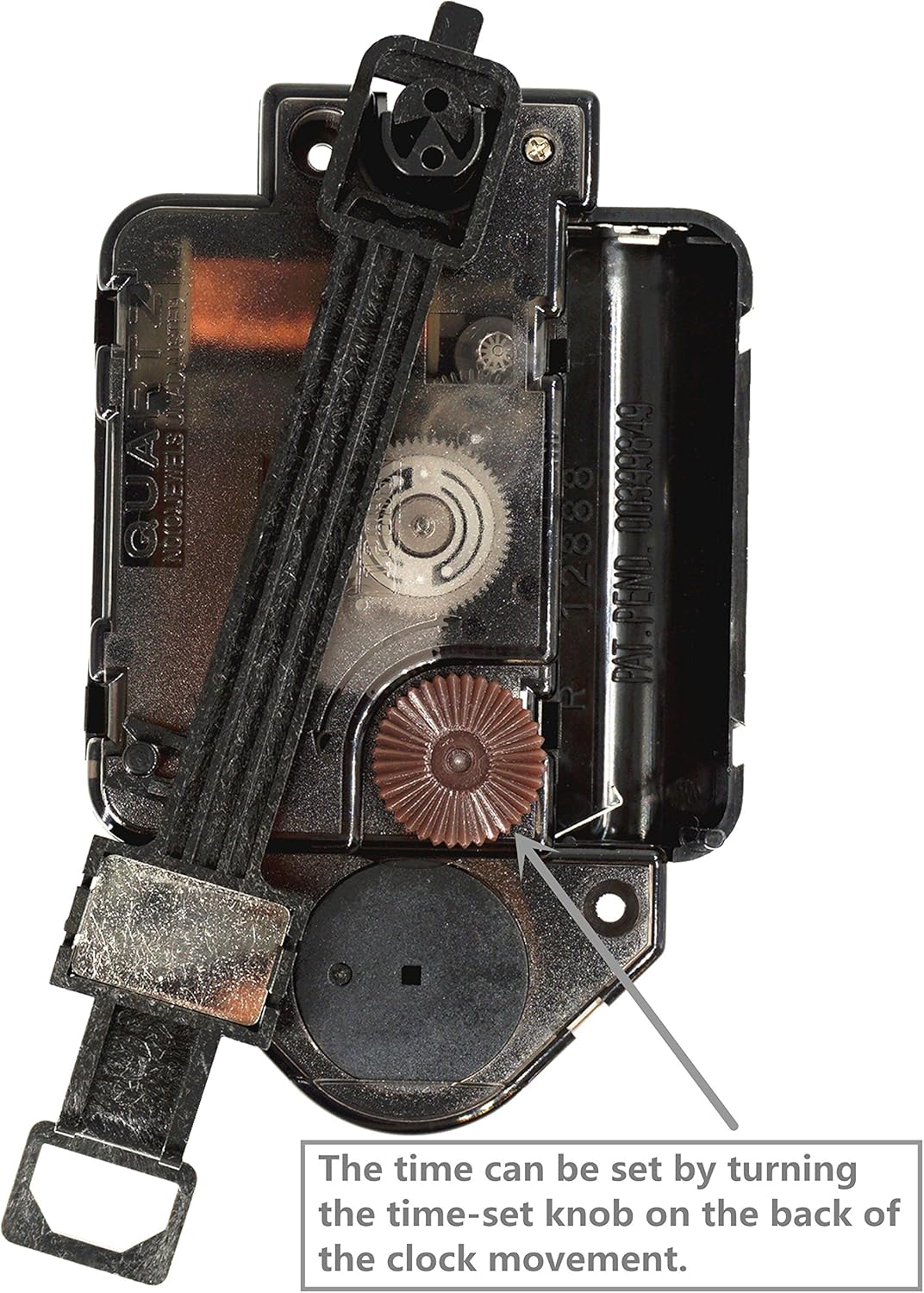 Pendulum Type Step Clock Movement